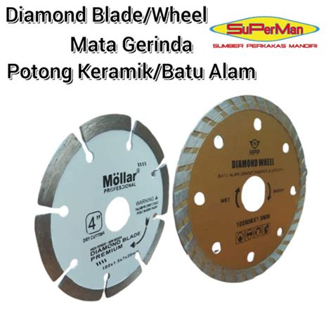 Jual Mata Gerinda Potong Keramik Granit/Diamond Wheel Blade - HPP ...