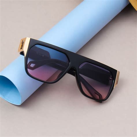 ALPHA BLACK WAYFARER SUNGLASSES BY TED SMITH | SQUARE SUNGLASSES SHOP ...