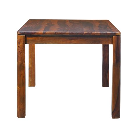 Toronto Sheesham Wood 4 Seater Dining Set in Honey Finish– WOODPEEL ...