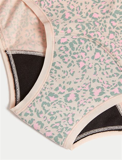 Buy 3pk Heavy Absorbency First Period Low Rise Shorts at Marks & Spencer