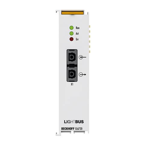 EL6720 | EtherCAT Terminal, 1-channel communication interface, Lightbus ...