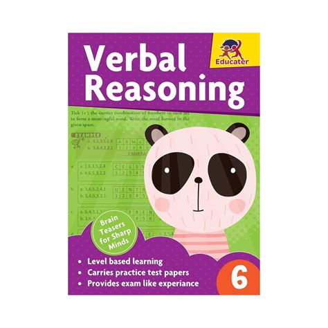 Verbal Reasoning - 6 — pegasusforkids