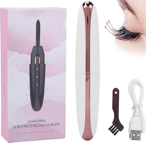 TECNOVIQ Heated Eyelash Curler, Rechargeable Lash Styler with 2 Heat ...