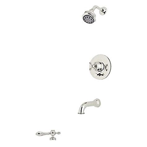 Rohl ACKIT21LM-PN A4817Lmapc Cisal Shower System with Pressure Balanced ...