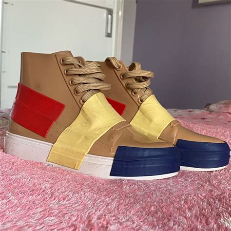 Tênis Crew Melissa Cano Alto Bege | Tênis Feminino Melissa Usado 100480450 | enjoei