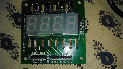 Image result for Arduino Tutorial 4 Digit LED Display