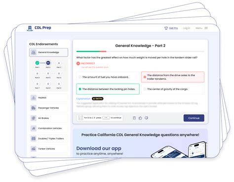 Image result for CDL General Knowledge Practice Test Printable
