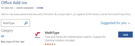 Image result for Insert MathType in Word