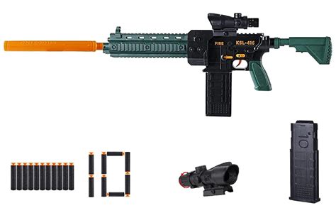 HALO NATION® Apex AK47 Electric Burst Gun Toy Automatic Gun Toy Assault ...