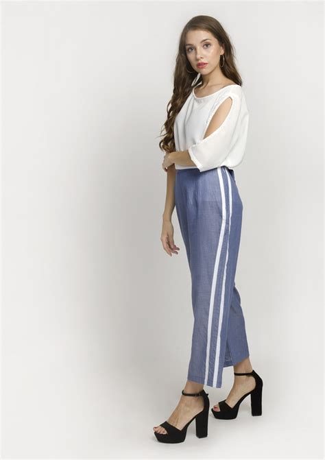 Alable Stripped Palazzo Pant