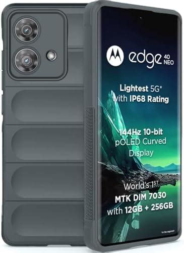 TheGiftKart Liquid Silicon Back Cover Case for Motorola Moto Edge 40 ...