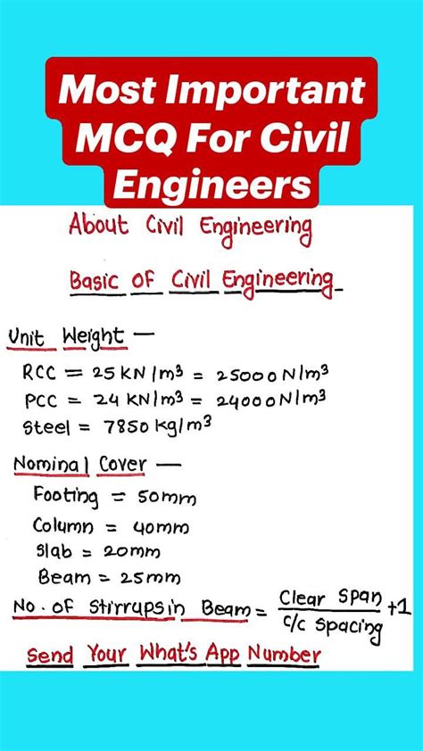 Image result for Civil Engineering Basic Knowledge Questions