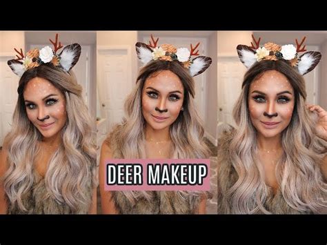 Deer Makeup Tutorial 的图像结果