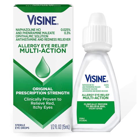 Mua Visine Allergy Eye Relief Multi-Action Antihistamine & Redness Reliever Eye Drops with ...