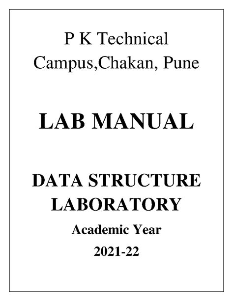 DSL LAB Manual - Practical - P K Technical Campus,Chakan, Pune LAB ...