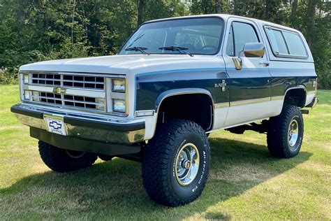 1987 Chevrolet K5 Blazer Silverado 4x4 for sale on BaT Auctions - sold for $27,250 on September ...