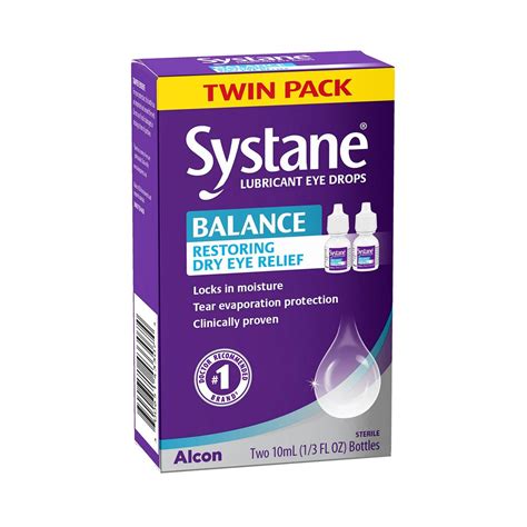 Systane Balance 2-Pack Eye Drops for Dry Eye Relief – Dryeye Rescue