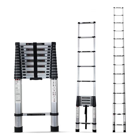 Buy Corvids 16 feet Aluminium Telescopic Ladder | Portable & Compact