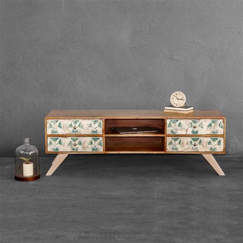 Camille Hand Painted TV Unit - Artistic & Elegant Design – Fabuliv