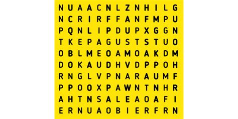 Reto visual para PRINCIPIANTES: encontrá la palabra “PATO” en la sopa ...