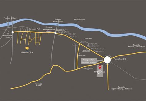Osian One and Only Location Map | Mundhwa, Pune