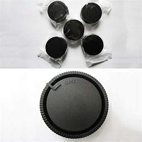 SLB® Kits Rear Lens Cap Black Rear Lens Cap Cover Mount Lens 5pcs ...