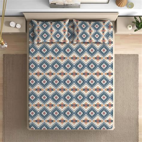 Tribal Symmetry Cotton Bedsheet - Double and King Size | The Happy Pod ...