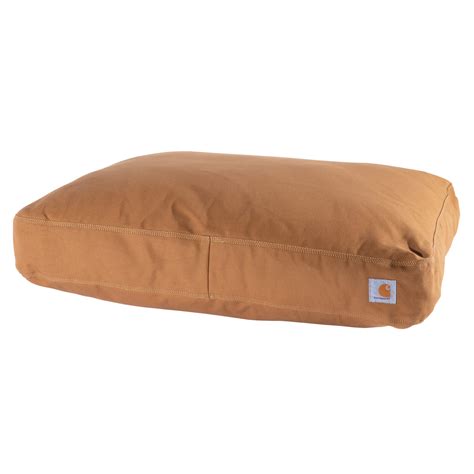 Carhartt Brown Durable Canvas Dog Bed, 28" L X 20" W | Petco