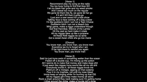 (Full Lyrics) Reminder The Weeknd Album Starboy - YouTube
