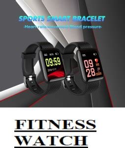 Ykarn Trades J77_ID116 ULTRA FITNESS TRACKER SMART WATCH BLACK ONLY ...