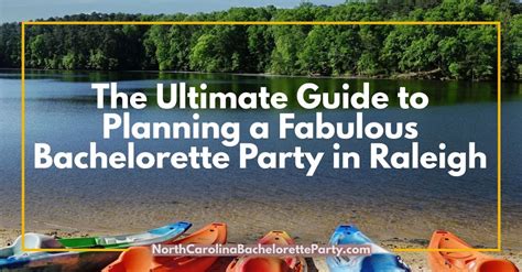 Guide to North Carolina Bachelorette Party Destinations