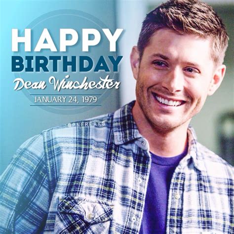 Supernatural Dean Happy Birthday