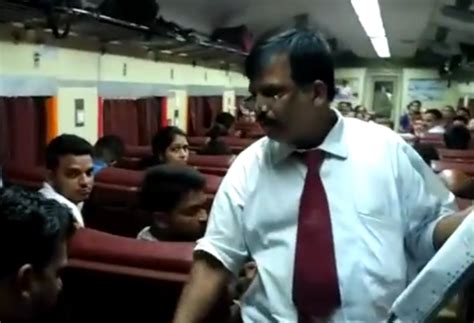 GST fallout: Railway TTE caught on camera charging Rs 20 per passenger ...