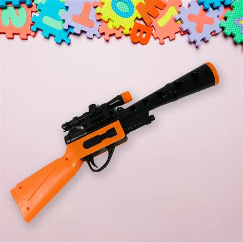 Buy Manual Big Shooting 3 Ball Gun Toy for Kids | – Bhavnagar Mall