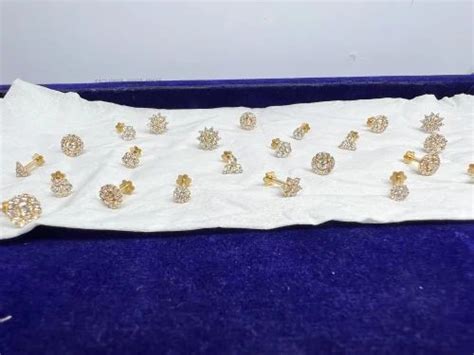 U. S. Creations - Manufacturer of diamond nose pin & Diamond Earrings ...