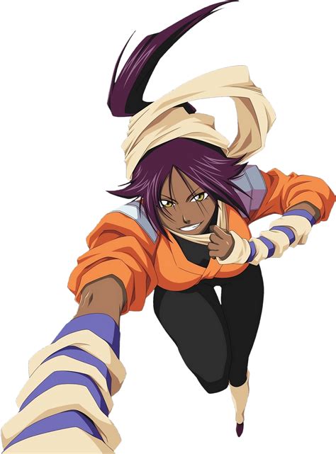 Yoruichi Render by Kiss-and-Kancer on DeviantArt