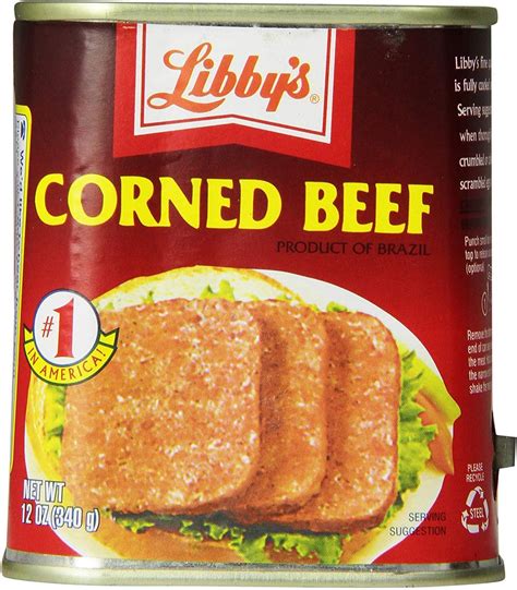 Amazon.com: Libby's Corned Beef Hash, Canned Food, 12 - 15 OZ Cans ...