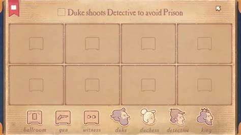 Storyteller - Duke Shoots Detective to avoid Prison - Square Eyes Gaming