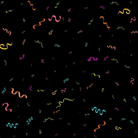 Ilustração festiva vetorial de confetes coloridos de confetes ...