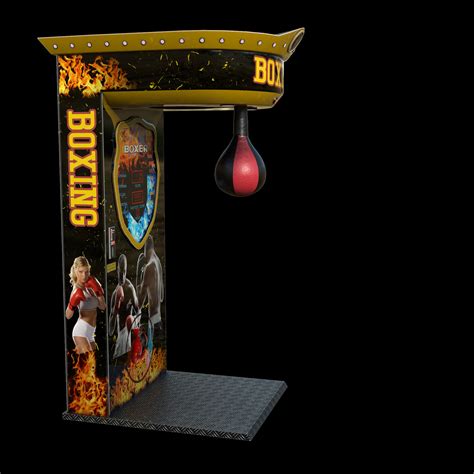 Boxer Arcade Machine - 3D Model by alenfsl