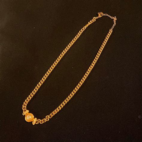 DIOR "Pearl×Rhinestone" Necklace | CARBOOTS