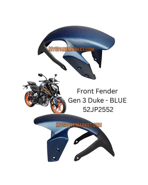 DUKE 250/390 3RD GEN FENDER FRONT – MySpareMarket