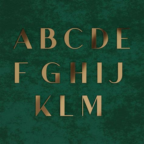 Athens - Bold Brass Door Numbers & Letters – Housenama