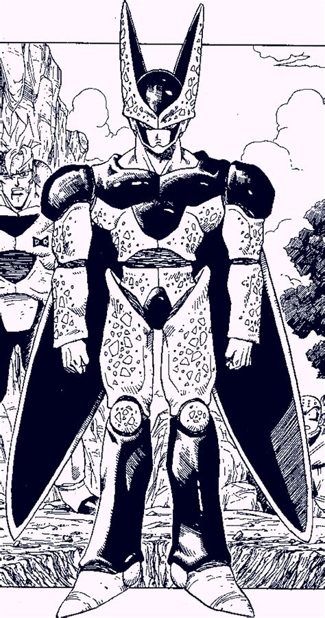 Cell 3rd Form | Dragon ball super manga, Dragon ball art, Perfect cell
