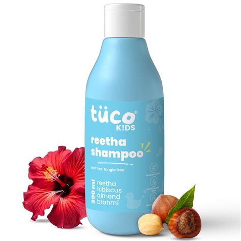 Buy TuCo Kids Mild Shampoo With Soapnut, Almond, Henna, Pomegranate ...