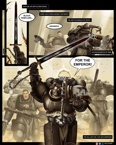 Sharing my unofficial Warhammer 40k comic - Emperor's Champion : r ...