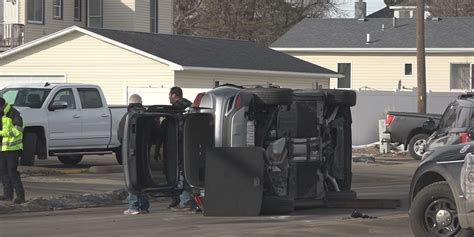 Two-car accident in downtown North Platte