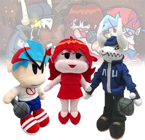 WZH FNF Tabi, Boyfriend & Girlfriend Plushies - Set of 3 India | Ubuy