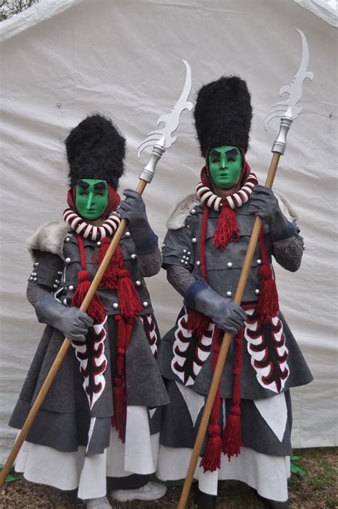 Winkies! (1) Replicas of the Wicked WItch of the West's tower guard ...