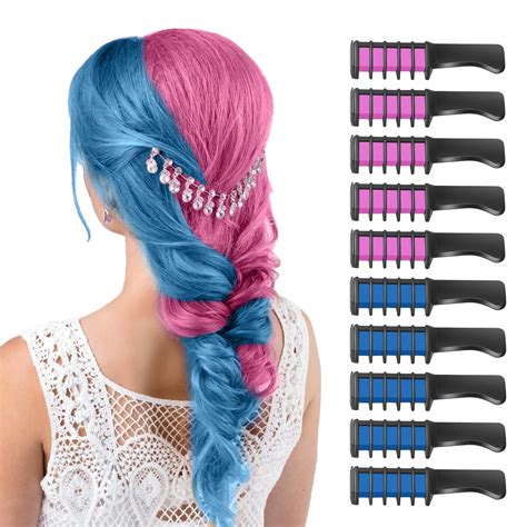 Buy MSDADA Hair Chalk for Girls-New Hair Chalk Comb Temporary Bright ...